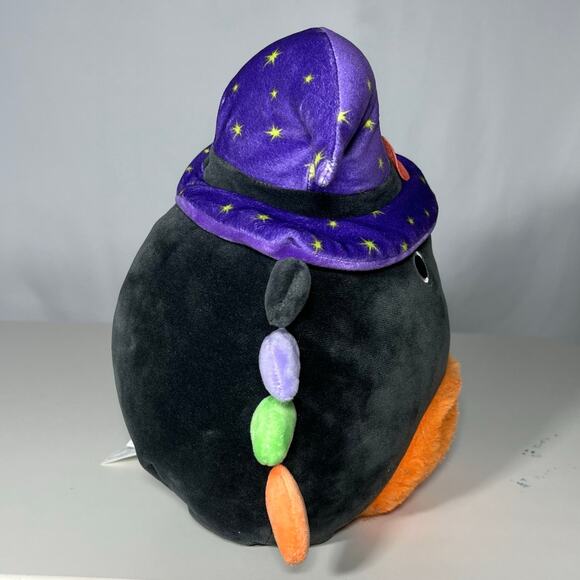 Squishmallows Gildie the Spider Witch Fuzzy Belly NWT 8 in 2022 Halloween Squad - Picture 4 of 8
